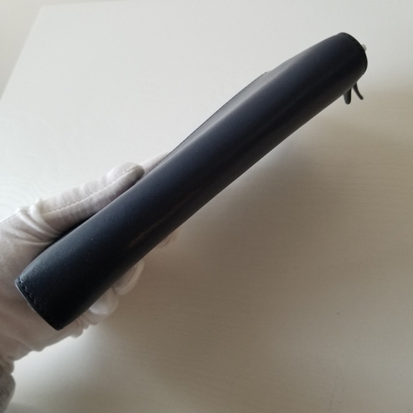 Kate Spade Zip Around Continental Navy Wallet - Picture 9 of 11